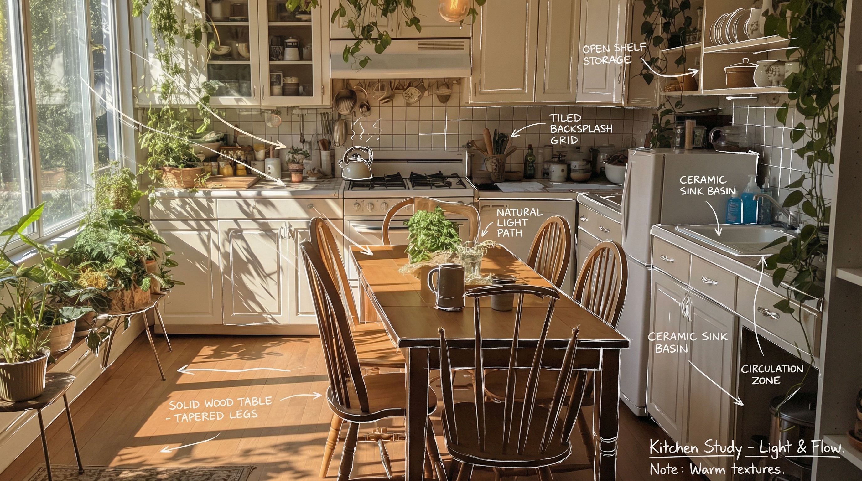 Hand drawn sketch generated by AI